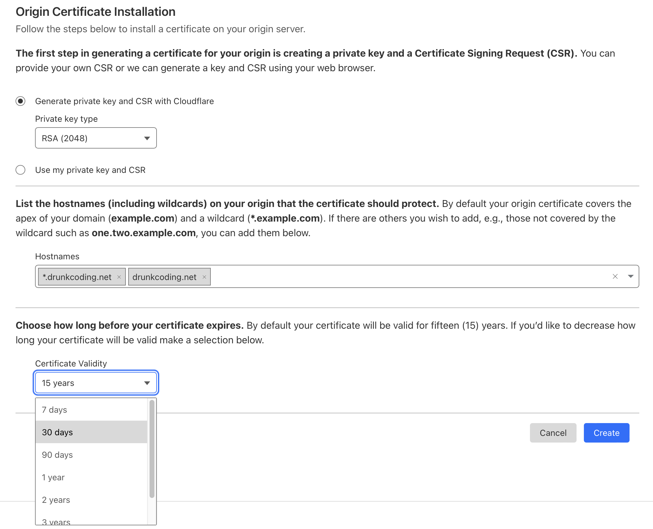 Cloudflare Drunkcoding Server SSL